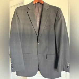 Pronto Uomo dark charcoal suit 38R